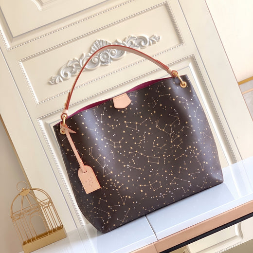 Luxury Shoulder Bag - Brown