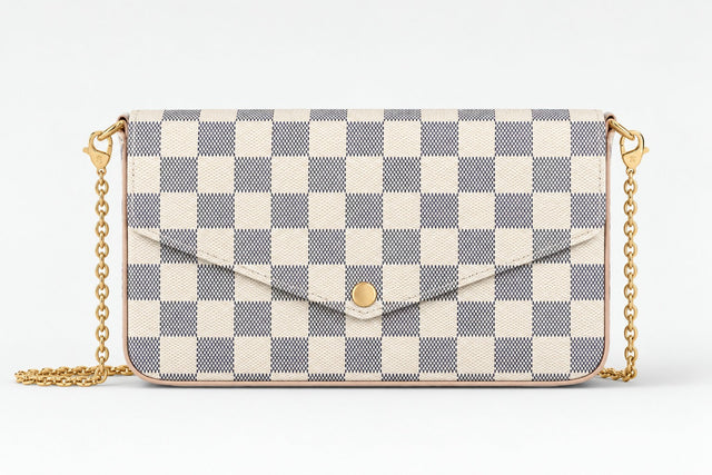Pochette - Damier Azur
